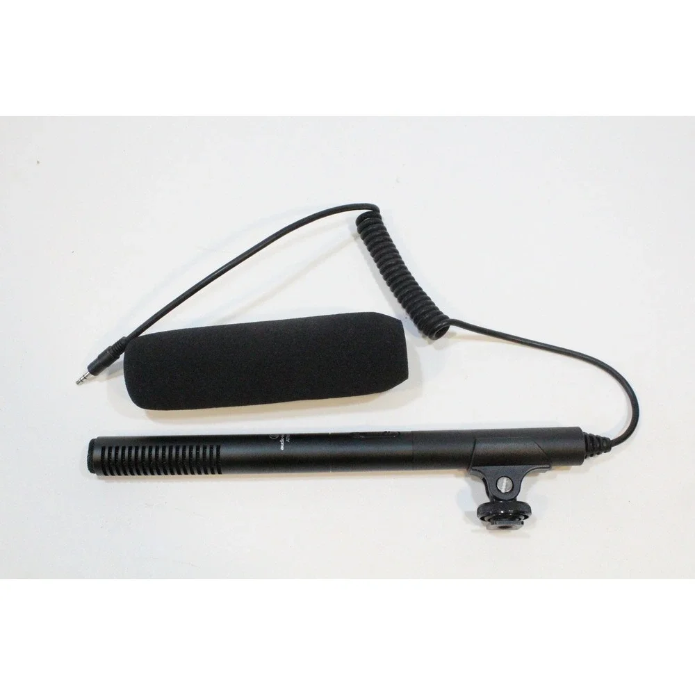 Audio-Techica ATR6550 Condensor Shotgun Microphone Mic Recording